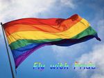 Rainbow Pride Flag 5ft x 3ft Large Flag - Event Giant Pole Banner LGBTQ+ Gay
