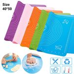Silicone Non Stick Baking Mat Dough Kneading Rolling Mat Fondant Pastry UK