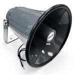 Outdoor Horn Speaker 15W 8 Inch High Clarity Audio Low Impedance IP33 Metal