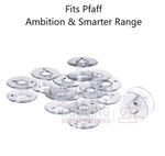 BOBBINS x 10 Fits Pfaff Listed Ambition, Smarter & Passport Machines Type K Uni