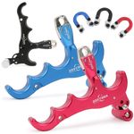 Archery 4 Finger Release Aids Trigger Thumb Grip Caliper 360° Compound Bow Hunt