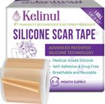 Medical Grade Silicone Scar Removal Tape Gel Roll 1.6"x60" KELINUL