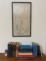 Antique Map, Portland, Ct, 1874, Framed