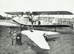 Hendon Aerodrome RAF Display Pterodactyl Aeroplane 1928 2 Page Photo Article M35