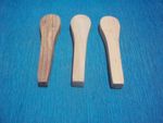 Wood Spoon Blanks x 3 Alder, Sycamore & Elm Crafts Carving Love Woodwork Wooden