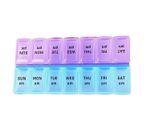 Weekly Daily Pill Box Organiser Tablet Medicine Storage Dispenser 7 Day Night Uk