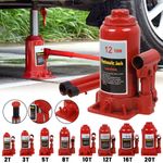 2-32 Ton Heavy Duty Truck Caravan Car Van Boat Hydraulic Lifting Ram Bottle Jack