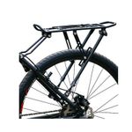 Bike Rear Rack V-brake Aluminum Carrier Holder Frame For Bicycle Battery Bracket