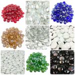 Glass Pebbles Stones Gems - Various Colours for Vases, Aquariums, Crafts 17-20mm