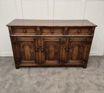 Antique Style Solid Oak Sideboard Dresser Base Cupboard Titchmarsh Oak