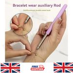 Jewelry Bracelet Fastening Helper Tool Aid for Clasps Hooks Necklace Pliers