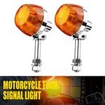 2× Motorcycle Turn Signal Light For Honda C70 CT70 CT90 XL100 CB350 CM400 CB450
