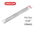 OREGON Pack of 3 Round Files for Sharpening Filing Chainsaw Chain - 5/32" 4mm