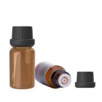 10ml Empty Essential/Fragrance Oil Amber Glass Bottles with Dropper and Cap