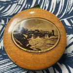 MAUCHLINE WARE PIN WHEEL PIN CUSHION