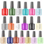 Instant Dry Nail Polish - KINND® Quick Dry Nail Varnish Gloss Shine - 8ml Vegan