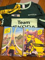 Official Tour de France 2025 & 2026 Roadbook Bundle + Skoda T-Shirt L - Rare