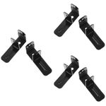 Golf Cart Armrest Support Frame Black Iron Bracket for Rear Seat