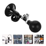 High Sound Quality Black Metal Bike Horn Loud Air Horn for Cycling Safety
