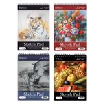 Sketch Pad A4 Artist Drawing Book Spiral Bound For Home School Art Craft