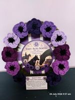 WR26 - PURPLE POPPY ANIMAL REMEMBRANCE WREATH FROM MURPHY'S ARMY