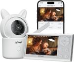 ieGeek 1080p Baby Monitor with Camera and Night Vision,Automatic Tracking,PTZ,UK