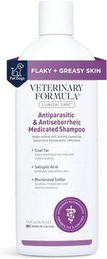 Veterinary Formula Antiparasitic & Anti-seborrheic Medicated Shampoo 473mL
