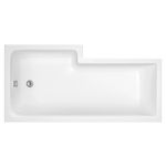 L Square Shower Bath RH 1600x850x700x585