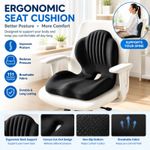 Ergonomic Memory Foam Coccyx Seat Cushion Office Car Chair Support Pad