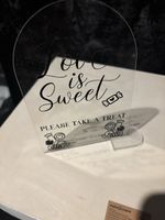 Wedding Sign Personalized, Various Styles Available
