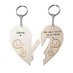 2X Couple Keychains You Hold The Key To My Heart Keychains Valentine's Day Gifts