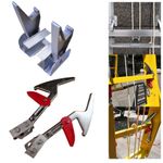 2 Pieces Extension Rung Locks Premium Easy to Install Sturdy Stable Aluminum