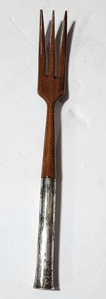 Gorham Sterling H 865 Teak Mid Century Modern Salad Fork Replacement HTF RARE