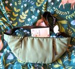 ZARA Green Synthetic Modern Bumbag Waist Belt Bag Size M MPN 6096/401/505