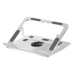 360° Adjustable Metal Laptop & Tablet Stand – Portable Desktop Riser Bracket