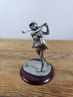 LAVINIA THE SWINGER BY ROYAL HAMPSHIRE SAUCY LADY SERIES PEWTER GOLF FIGURINE