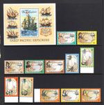 M29690 Kiribati 1994 Pacific Explorers Set X12 +m/s UMM Sg 562/74 Cat £38