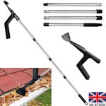 Gutter Cleaning Tool Roof Gutter Cleaner with Splicing Pole Handle Detachable