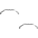 Aluminum Alloy Motorcycle Handlebar Extender Silver Durable Balance Lever