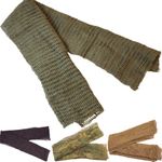 NEW: High Quality Military Army Airsoft 100% Cotton Scrim Net Netting Scarf
