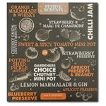 Jam & Chutney Advent Calendar 24 Mini Pots Gourmet Preserves & Festive Gift Box