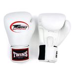 Twins Special White 16oz Boxing Gloves Boxing Kickboxing Muay Thai Brand New