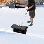 52cc Grass Brush Power Broom Handheld Turf Lawn Sweeper Blower Garden Clean