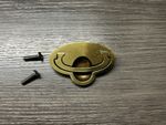 Vintage Drexel Passage  Drawer Pull Handle Campaign Brass KBC N-20865  MCM (168