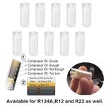 Refrigeration Oil Checker A/C Refrigerant Aircon Oil Checker Analyzer Quick Test