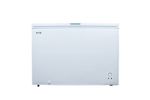 HYE Chest Freezer 299L Freestanding Large White, Basket - Suitable For Garages