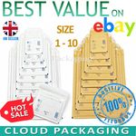 GOLD WHITE AROFOL GENUINE BUBBLE PADDED ENVELOPES MAILERS BAGS ALL SIZES