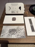 Apple Watch Ultra 49mm Titanium Case with Green Alpine Loop (GPS + Cellular)