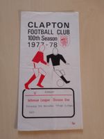 Clapton v Wembley, Isthmian League, 1977/8