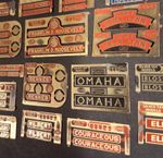 00 gauge (4mm) Silver Tay Models: Longmoor Military Railway nameplates